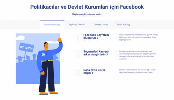 Facebook Yerel Seçimlere Hazır