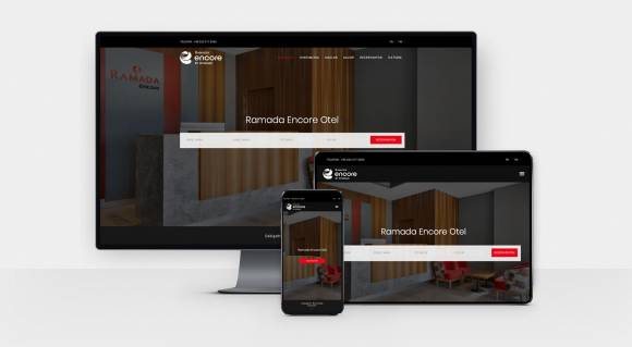 Ramada Encore Eskişehir projesinin ekran görüntüleri