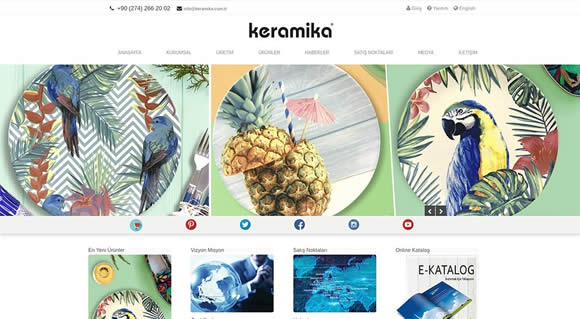Keramika Corporate Website